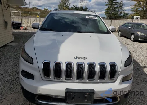 2015 Jeep Cherokee Limited z USA, uszkodzony, nr VIN 1C4PJLDB4FW525660
